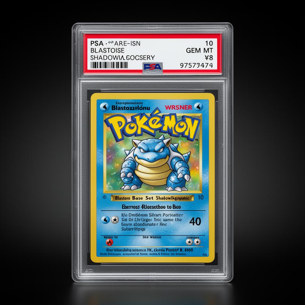 Blastoise 1999 Pokémon Base Set · Shadowless Holo PSA 10