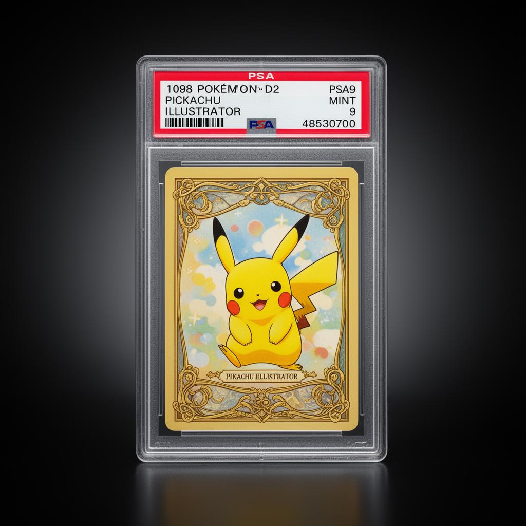 Pikachu Illustrator 1998 Pokémon CoroCoro Comic · Promo PSA 9